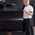 Jason Oppenheim Instagram - Finally got to pick up my new FF 91 2.0 Futurist Alliance electric car. If you know me, you know how much I love cars, and I’m so excited to drive this one. Over 1,000 horsepower! Also, no better place to pick it up than at one of my most impressive listings in Newport Beach, 2201 Bayside Dr offered at $27,995,000. #faradayfuture #ff91