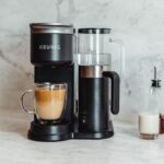 Jason Oppenheim Instagram - This holiday season my go-to coffee drink is a Maple Cinnamon Cappuccino using the @keurig K-Café SMART Brewer 🍁☕️ #ad Visit Café Creations on Keurig.com and on the Keurig App to see this recipe and more! #KeurigPartner #MadeWithKeurig #ad