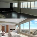 Jason Oppenheim Instagram - Some before/after photos of my new Penthouses offered at $7,495,000 at 7135 Hollywood Blvd. Almost two years of work with my best friends Alex and Alice @whitegloveestates. The Sunset Strip