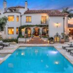 Jason Oppenheim Instagram - Record-Breaking Sale: The most expensive home to ever sell in Coronado - 1127 F Ave. - $28,000,000 5 Beds / 9 Baths / 14,054 Sq. Ft. / 25,265 Lot Size This stunning Spanish estate sits on a palm-lined promenade just 100 feet from the beach, on one of the largest lots in Coronado. Originally built for business magnate W.A. Gunn, the four-bedroom (option for five), eight-bathroom abode features vintage Hollywood glamour adorned with state-of-the-art amenities for optimal luxury living space, replete with castle-like characteristics. Conceived by the illustrious Richard Requa in 1925, the previous owner preserved priceless historical heritage. Dominated by an impressive turret that acts as an entrance hall, the home’s exotic allure is undeniable, revealing a stunning foyer with a spiral staircase and striking, hand-hewn beams. Echoing the kind of extravagance that underscored the 1920s, “Coronado Castle” perfectly captures the era’s zeitgeist, rife with opulent tile flooring, ornate ironwork, and stained-glass touches. An immaculately hand-painted coffered ceiling dominates the formal dining room, punctuating the voluminous expanse that bleeds outward to the pool deck via a trio of custom steel glass doors. Grounded in reclaimed 18th-century European terracotta tile, Spanish embellishments abound. Preserving period details while meticulously updating the home to modern-day standards, historically accurate embellishments have been implemented throughout. Designed with a grand staircase and soaring ceilings, the voluminous basement boasts a golf simulator, media room with bar, trophy room, 25-seat movie theater with projector, 1,300+ sq. ft. world-class gym, and full spa with dry sauna, massage table, and ice bath. Inducing an air of timeless luxury, a stunning pool deck sets the stage for summertime soirees, complete with 250-year-old stonework, Moorish ironwork, a full outdoor kitchen, and dining estancia. The lush oasis includes 100-year-old rustic olive trees, three fountains, a putting green, a secret garden, and a dog run. Co-listed with @clementsgroupre Coronado Island, Coronado