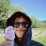 Jasper Liu Instagram – 天氣冷就是要吃冰啊 🧊😁😁😁