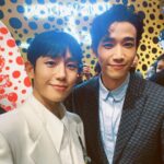 Jasper Liu Instagram - 好久不見！朋友們：）真的很想念大家！ 안녕하세요! 오랫만입니다! 希望丁歐巴有時間可以吃吃看我的最愛～花生捲冰淇淋😁😁😁 ✨謝謝LV讓大家聚在一起 party all night 🎆🎆🎆 @louisvuitton #louisvuitton #LVTAIPEI101