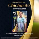 Javier 'Chicharito' Hernández Instagram - My friends at @efootball are having a special Season Giveaway for you gamers! Download #eFootball2024 Free to Play and receive my special card. So, what are you waiting for? Play eFootball for free and score a few GOLAZOS with me! ⚽️ Los Angeles, California