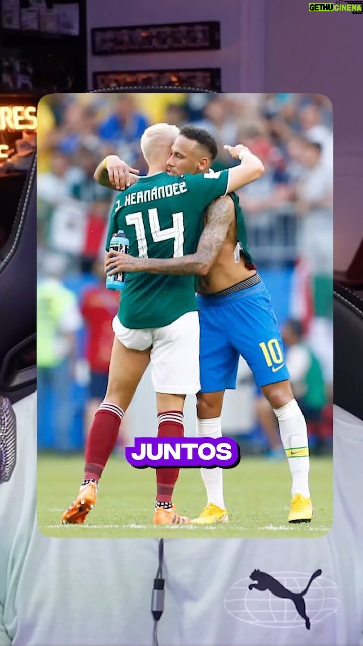 Javier 'Chicharito' Hernández Instagram - Son momentos tan dolorosos como este que hacen que tu luz brille aún más. @neymarjr Força craque 💪🏽