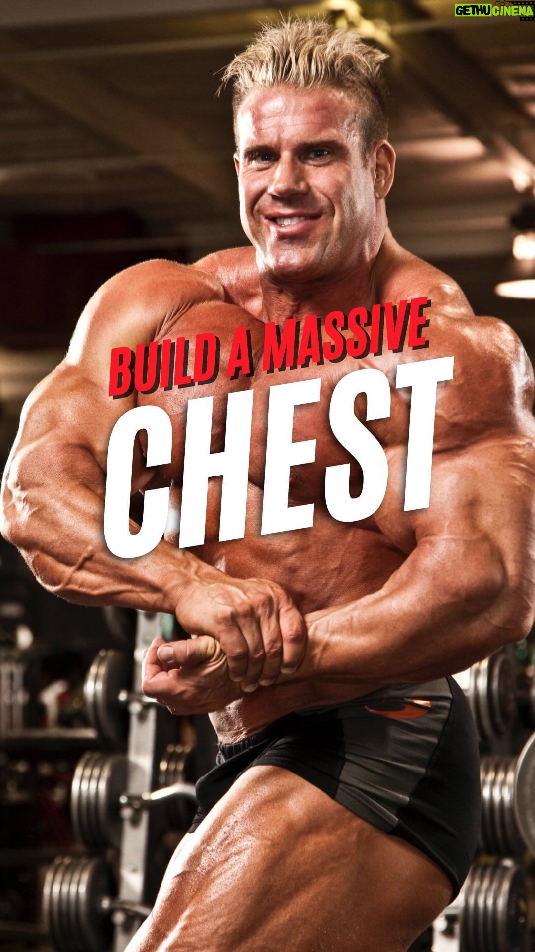 Jay Cutler - 87.2K Likes - My Top 3 Chest Movements 💪 #gymtips