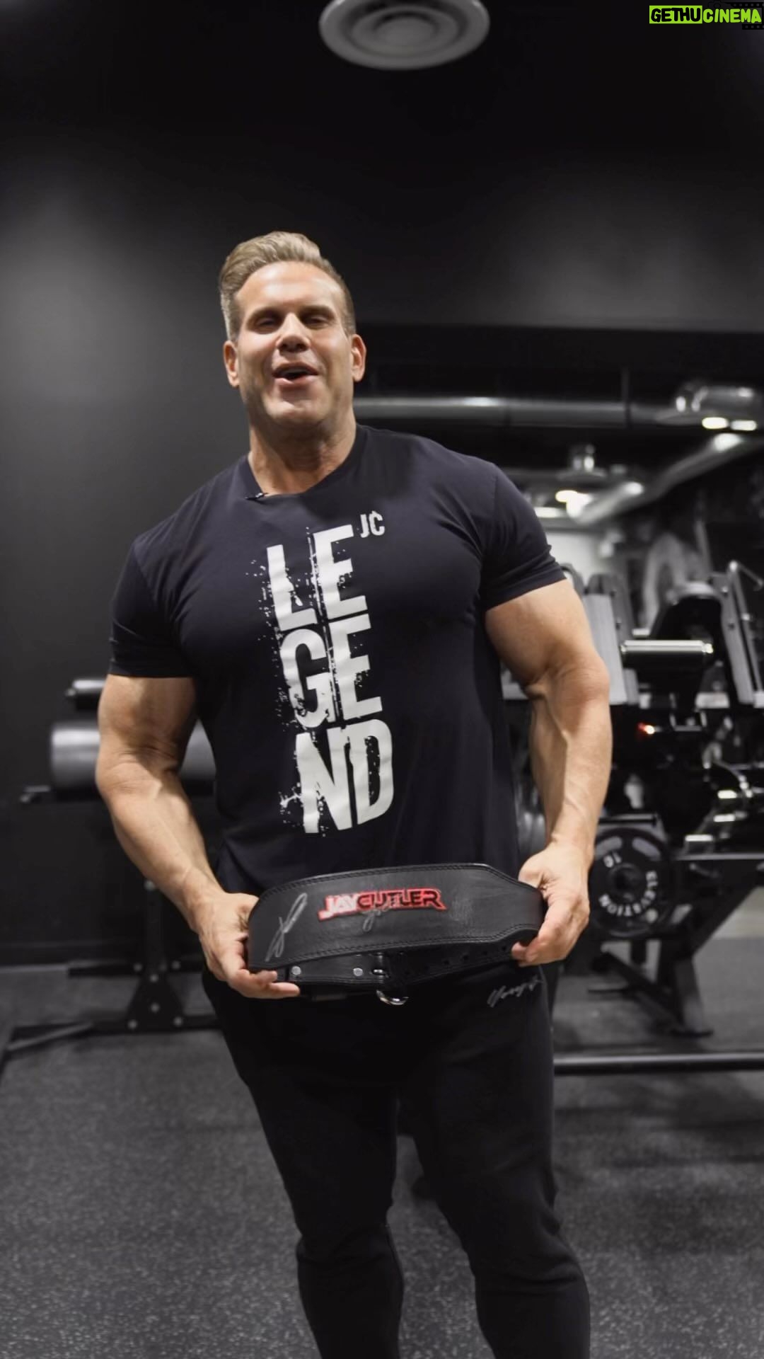 Jay Cutler Instagram - Fanβs First Friday Giveaway π₯ 2 lucky winners will receive a signed custom Jay Cutler lifting belt ποΈββοΈ Just follow the steps below: π Like this post πͺ Tag a friend in the comments π² Follow @jaycutler & @schieksportsinc Giveaway Terms and Conditions: 2 winners will receive a custom Jay Cutler lifting belt, signed by himself. Only open to U.S. residents. Must be 18+ to enter. Entries open until 4/3. Unlimited entries. All participants and tagged users must be following @jaycutler & @schieksportsinc. Winners will be contacted by my verified account, @jaycutler via direct message with further instructions. This giveaway is in no way sponsored, endorsed, administered by, or associated with Instagram.