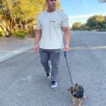 Jay Cutler Instagram - Morning stroll rockin the Eternal drop from @youngla. Drop is live at 12pm PST. Use code CUTLER at checkout. Shirt- 2XL Joggers - Large Las Vegas, Nevada