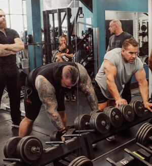 Jay Cutler Instagram - Back day with The Beast 💪