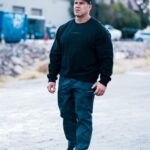 Jay Cutler Instagram - The Young LA drop is live. Use code CUTLER at checkout. These items will go fast!! • OFF THE GRID PANTS • GOT YO BACK CREWNECKS • SUPER SIZE CREWNECKS Las Vegas, Nevada