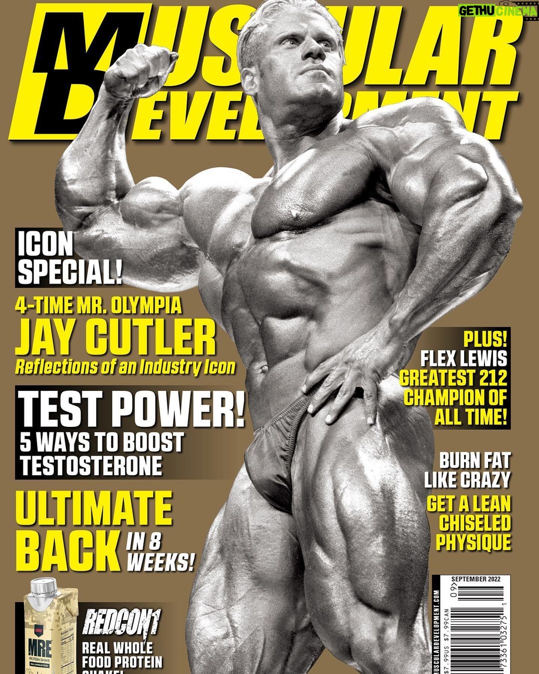Jay Cutler Instagram - Honored to grace the September 2022 issue of @musculardevelopment Shout out to @perbernalphoto for always capturing the most amazing stage shots!! Thank you Steve Blechman always for the support and for the opportunities Redondo Beach, California