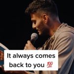 Jay Shetty Instagram - Send this to someone as a reminder ❤️ It always comes back to you. it’s a simple truth. A timeless one. Shared for generations. But one we are still trying to practice. And it’s always worth reminding ourselves 🙏
