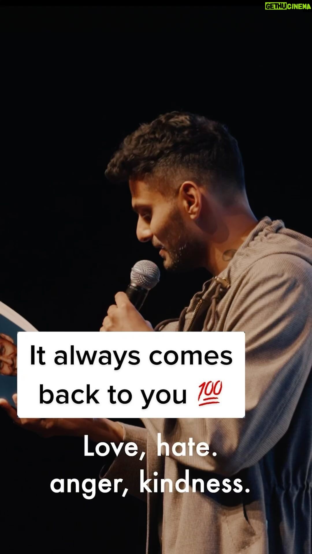 Jay Shetty Instagram - Send this to someone as a reminder ❤️ It always comes back to you. it’s a simple truth. A timeless one. Shared for generations. But one we are still trying to practice. And it’s always worth reminding ourselves 🙏