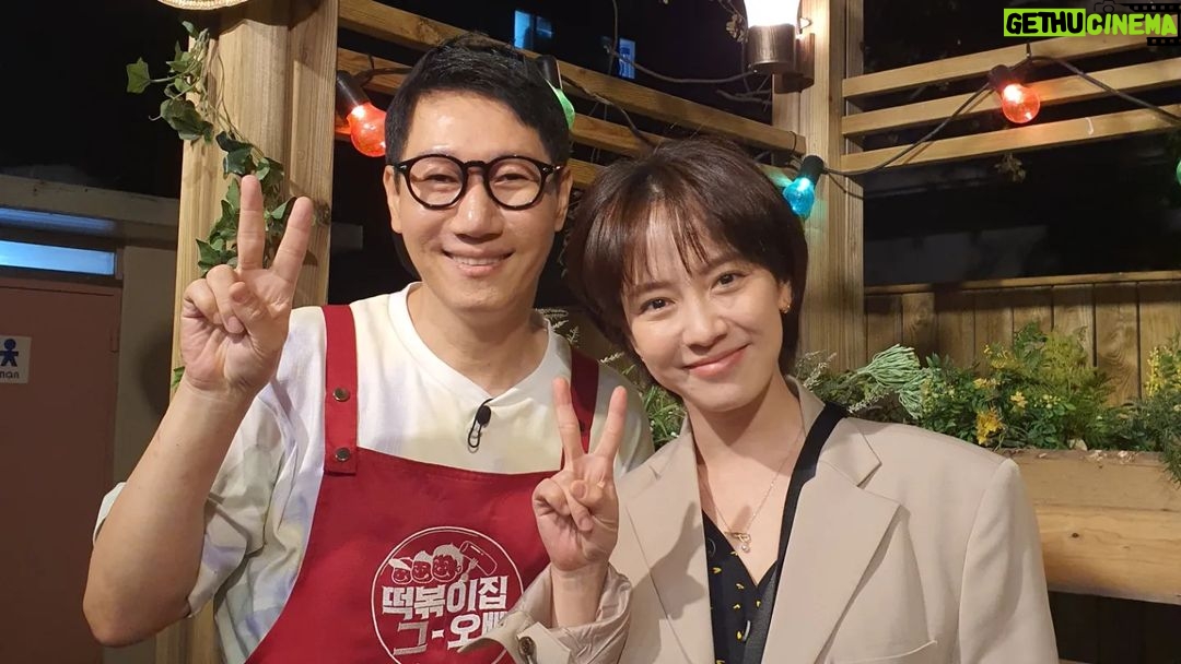 Jee Seok-jin Instagram - 늘 소탈한 지효 #고마워 #떡볶이집그오빠
