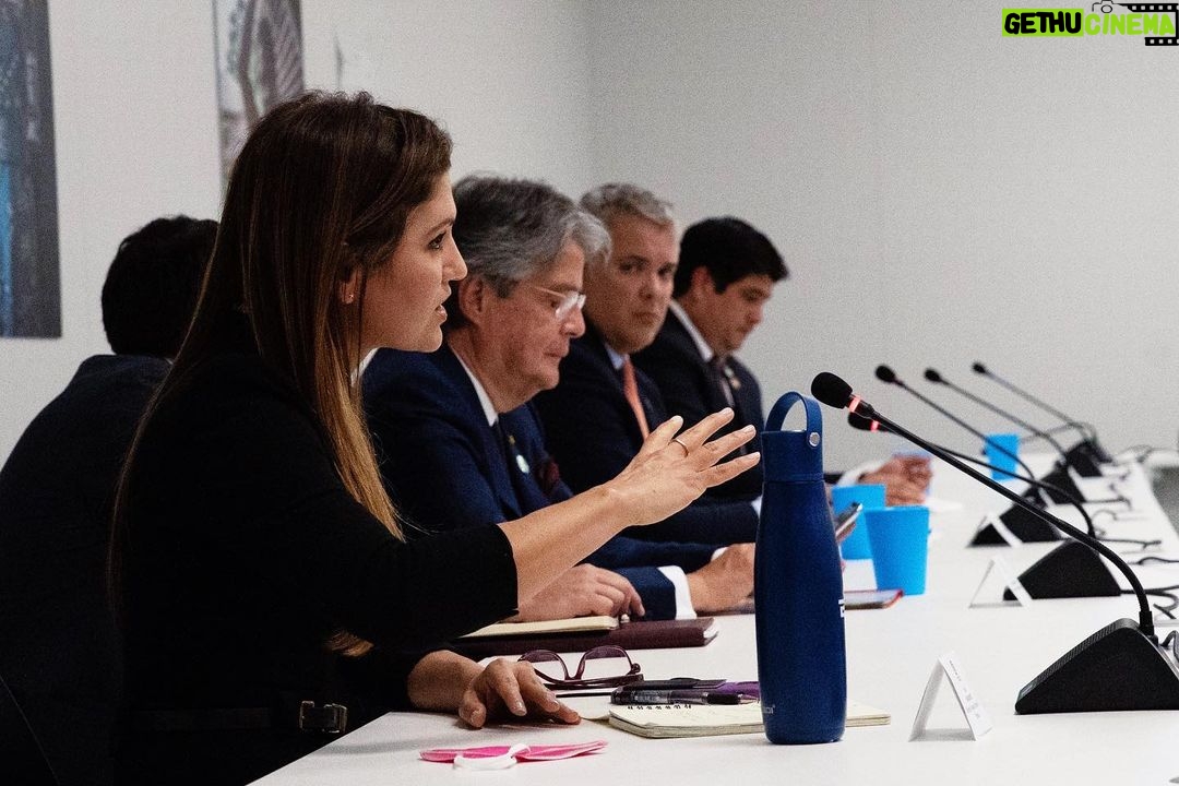 Jeff Bezos Instagram - At #COP26, Lauren and I discussed conservation of land and sea with leaders from Colombia, Ecuador, Panama, Costa Rica, and Bolivia. Together, they oversee one of the most diverse regions on earth. The @BezosEarthFund is working with them to help create the largest transnational marine protected area on the planet, covering an area larger than California. Thank you to this group for their boldness on this important work.