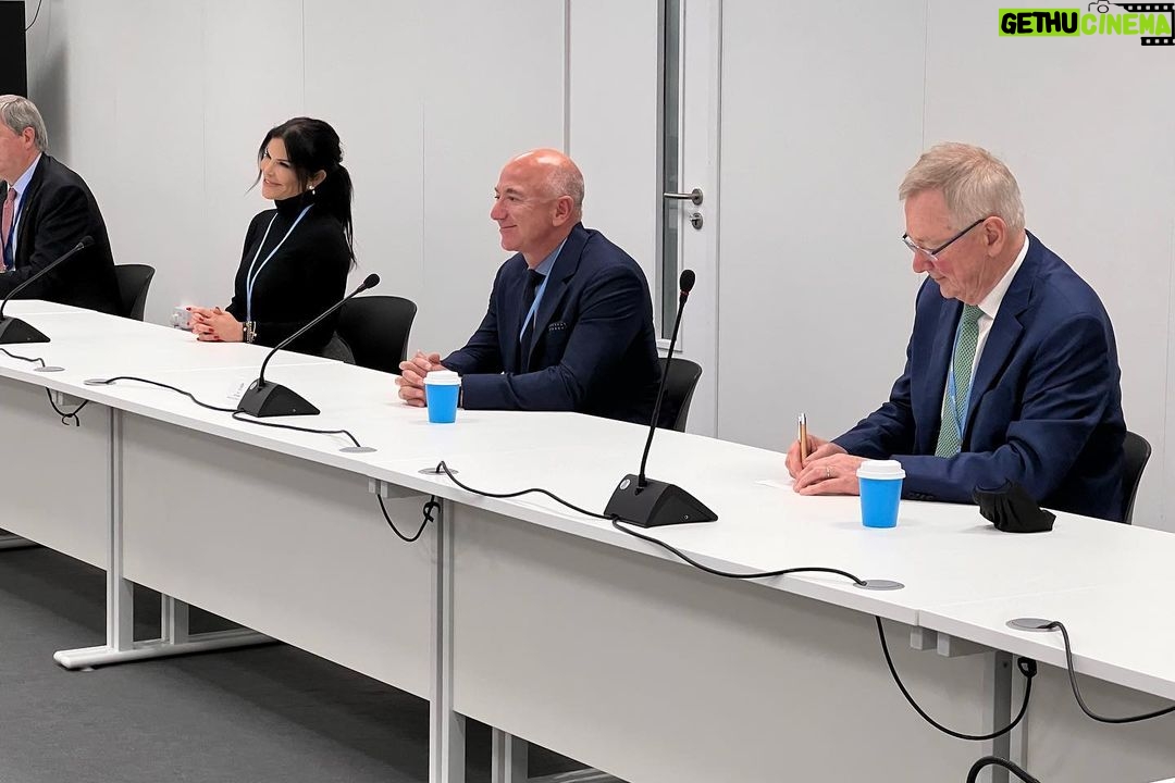 Jeff Bezos Instagram - At #COP26, Lauren and I discussed conservation of land and sea with leaders from Colombia, Ecuador, Panama, Costa Rica, and Bolivia. Together, they oversee one of the most diverse regions on earth. The @BezosEarthFund is working with them to help create the largest transnational marine protected area on the planet, covering an area larger than California. Thank you to this group for their boldness on this important work.
