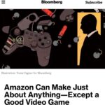 Jeff Bezos Instagram – After many failures and setbacks in gaming we have a success. So proud of the team for the persistence. View setbacks as helpful obstacles that drive learning. Whatever your goals are, don’t give up no matter how hard it gets. @playnewworld

The two articles above are only 8 months apart.