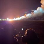 Jeff Bezos Instagram - Perfect night! Sitting in the back of my pickup truck under the Moon and stars watching another long duration, full thrust hotfire test of @BlueOrigin’s BE-4 engine. #GradatimFerociter