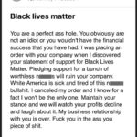 Jeff Bezos Instagram – There have been a number of sickening but not surprising responses in my inbox since my last post. This sort of hate shouldn’t be allowed to hide in the shadows. It’s important to make it visible. This is just one example of the problem.

And, Dave, you’re the kind of customer I’m happy to lose.