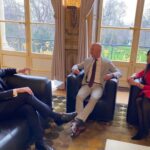 Jeff Bezos Instagram – ‪Discussing climate, sustainability, and preserving the natural world with President @emmanuelmacron today in Paris. #BezosEarthFund #ClimatePledge‬ Paris, France