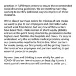 Jeff Bezos Instagram – A message to all Amazon employees.
