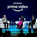 Jeff Bezos Instagram - Lots of fun on stage with @iamsrk and @zoieakhtar. Mumbai, Maharashtra