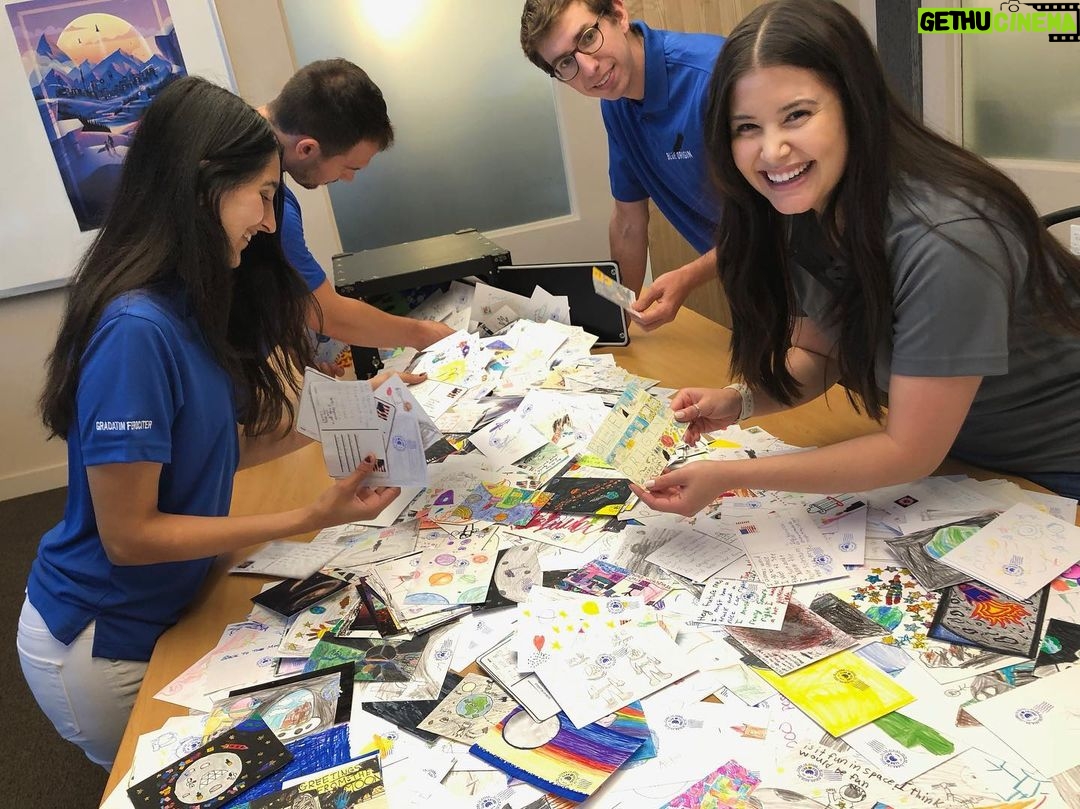 Jeff Bezos Instagram - @BlueOrigin founded the nonprofit @clubforfuture to inspire young people to pursue careers in #STEM as well as help visualize life in space. For our first activity, we asked K-12 students around the world to send us postcards with their dreams of the future. We will fly the postcards on an upcoming #NewShepard launch above the Kármán line into space then mail back to each student. We’ve received thousands of postcards from 22 countries — and more come in every day. I've seen the messages and they are so hopeful and inspiring. We are in good hands.