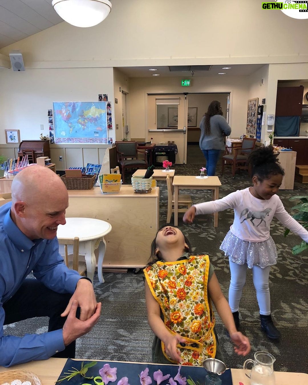Jeff Bezos Instagram - Had a great meeting with @michael.m.george. We’re hard at work building Day 1 Academies, and Mike has been busy learning from the best in the field. Here are a few pictures from his listening tour – visiting the smart and kind early educators from Montessori at Wesley, outside Seattle, in addition to Wildflower Schools and the Montessori Center of Minnesota. Stay tuned – we’re laser focused on helping underserved communities educate young and vulnerable kids in need.