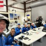 Jeff Bezos Instagram – Happy crew this morning in the training center…