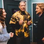Jeff Goldblum Instagram - Honored to be back with my friend @j_corden as one of his final guests on @latelateshow. Thank you, James! Tune in tonight! Owen Wilson!!! 🙏🏼💛💙✨ CBS Television City