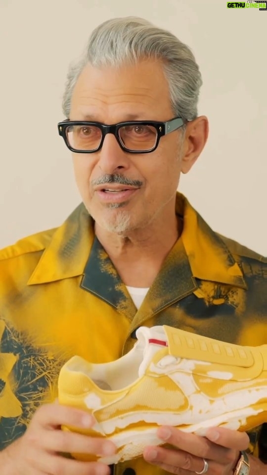 Jeff Goldblum Instagram - Calling all sneakerheads! Don't miss your shot to win $10k and a trip to LA to collab with @thesurgeon . You'll have the chance to join icons like Drake, LeBron, and Jeff Goldblum in owning a one-of-a-kind pair of custom sneakers made by The Surgeon while also helping raise awareness for @oceana's amazing mission to protect our oceans! Learn more at the link in the bio ➡️ @supremesneakerhead