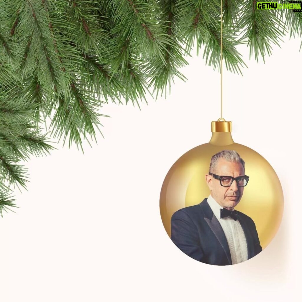 Jeff Goldblum Instagram - Our new Christmas single just dropped - check it out now, the link is in my bio! 🎅🏼🪄🎄🌍🕯☮️💚