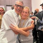 Jeff Goldblum Instagram - A million THANKS to PRADA! Another treasured peak experience! Mrs. Prada and Raf are phantasmagorically brilliant and as sweet as Shoo Fly Pie!!! @prada #PradaSS23 🤍🤍🤍 Milan, Italy