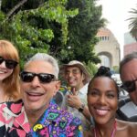 Jeff Goldblum Instagram - In Mexico City with these amazing friends promoting a new little film we worked on... 😎🦖💕 @jurassicworld Mexico City, Mexico