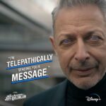 Jeff Goldblum Instagram - “...you’re a wonderful person.” 💆🏻‍♂️🧠🌀💌💕✨ #TheWorldAccordingToJeffGoldblum @disneyplus @natgeotv @nutopiatv