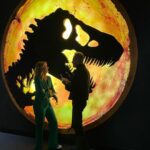 Jeff Goldblum Instagram - REUNITED!!! @lauradern @samneilltheprop @jurassicworld Universal Studios Lot