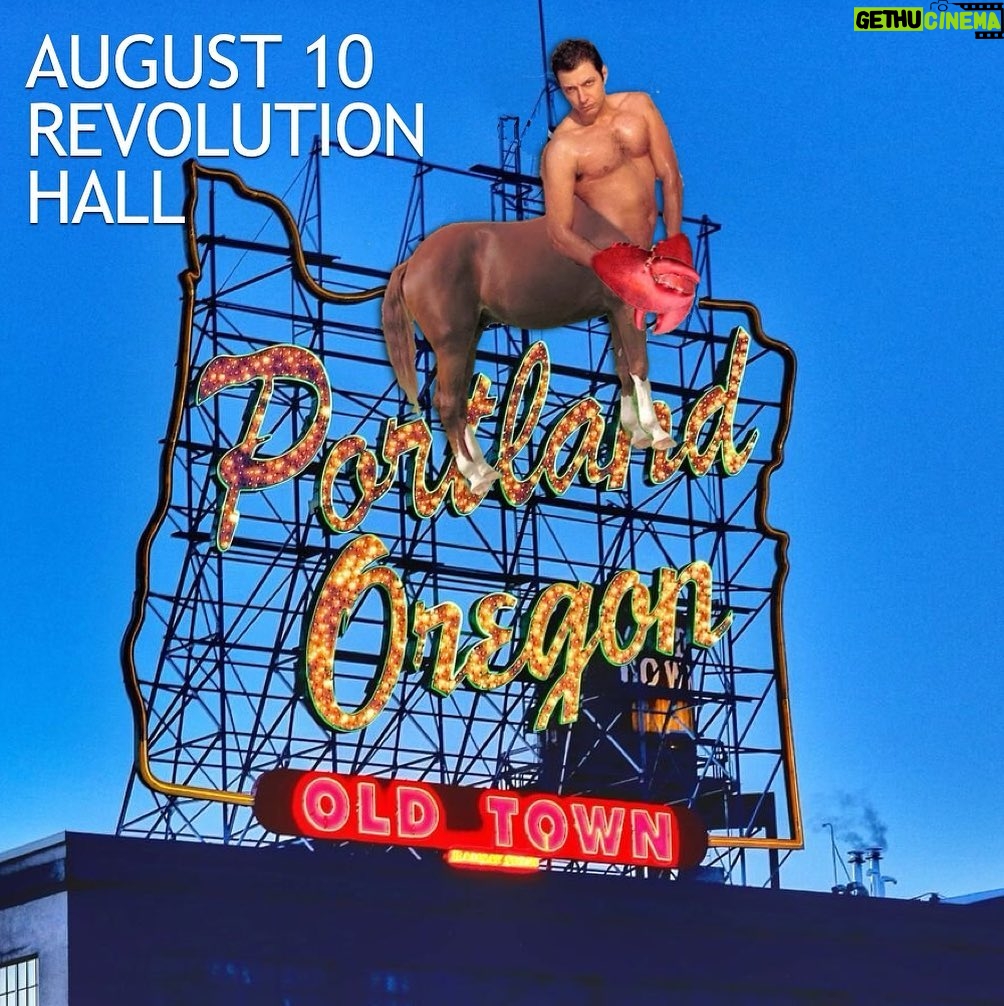 Jeff Goldblum Instagram - PORTLAND! SEATTLE! VANCOUVER! August 10, 11, and 12. Three new shows in three brand-new cities for our band, and our first show in Canada! My โartistโs pre-saleโ starts tomorrow at 10AM - the password is JAZZ. Links will go active in bio then - hope to see you there! ๐๐๐ผ๐บ๐ฝ๐ผ๐น๐ค๐ท๐บ๐โจ #mildredsnitzerorchestra #badphotoshop