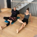 Jeff Goldblum Instagram - I’m so thrilled to be able to support my brilliant soulmate @emiliegoldblum in her sublime work as part of an equal and loving partnership. Her @maisongoldblum stretch class had me sweating and my heart pumping! (That might have been partly because of the nearness of you, my darling!) Check out her fantastic classes on @maisongoldblum and YouTube. 💪🏼💦🤸🏻‍♂️💘 New York City