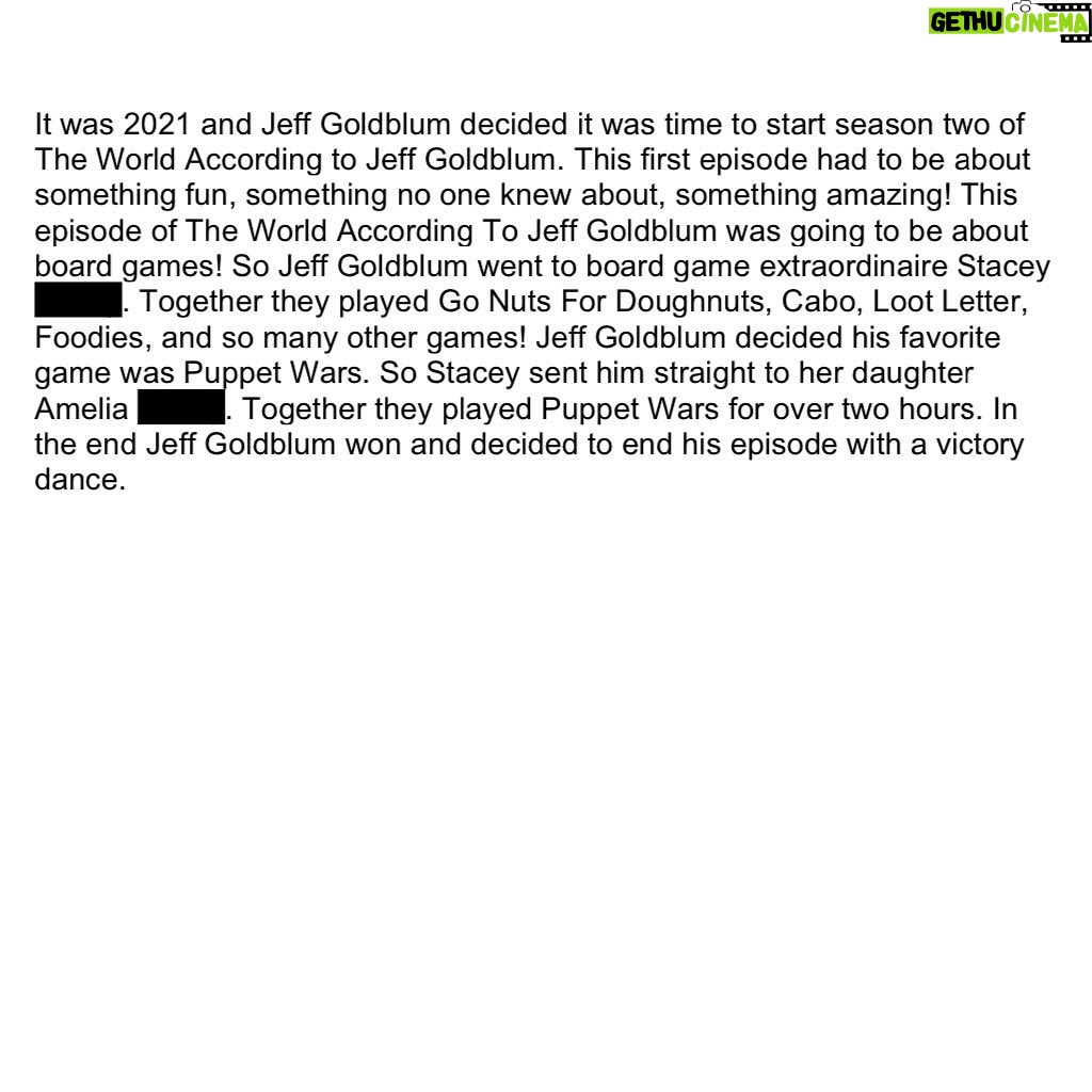 Jeff Goldblum Instagram - Absolutely humbled and thrilled to be a seed of creative inspiration for a Fifth Grade class at Bristol Elementary School in Webster Groves, Missouri, who has been meeting virtually during the pandemic. Thank you to these valiant and heroic students for honoring our shared enthusiasms so fantastically! 🐎🐎🐎 “What started simply as one kid’s fandom of Mr. Goldblum has quickly spread to the entire class at Bristol Elementary School in Webster Groves, Missouri (a suburb of St. Louis). They spend their free time in and out of school writing stories, making artwork and creating Zoom backgrounds with Jeff Goldblum themes. There are daily Jeff Goldblum-related discussions. The kids are crazy about him! Luckily, their teacher handles it all with a great sense of humor and a kind heart. For many kids across the country and world, this has been a difficult time. They haven't been able to be with their friends or teachers in person for more than a year now. One of the biggest challenges in a virtual environment is building community and fostering relationships. Yet, as funny as it sounds, Jeff Goldblum has brought this class together in a way no one could have imagined when the school year started in August. I’m honestly not sure this would ever have happened if they were learning together in-person. The original Jeff Goldblum fan in the class, Max, has blossomed in the virtual classroom setting. Before this year, he was a shy and quiet student who rarely participated in class. Now his outgoing and animated side has been awakened, other kids are getting to know him, and new friendships are forming. "Virtual learning" inspired the confidence for Max to share his love of Jeff Goldblum with the entire class, and the kids have wholeheartedly embraced it.” —Tara Scheer