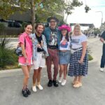 Jeff Goldblum Instagram - “Fever dream high in the quiet of the night, you know that I caught it…!” 🤩🙌🏼💋🦋🌺🌈🌸✨🍓🍦🎟️🌅💎🔮🪬🔑🎀🪄🩷🩵🤍 @emiliegoldblum @taylorswift @sofi #ErasTour SoFi Stadium