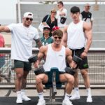 Jeff Seid Instagram – Once upon a time at muscle beach
@vqfit Muscle Beach Venice Beach