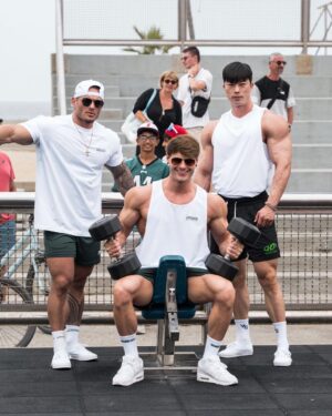 Jeff Seid Instagram - Once upon a time at muscle beach
@vqfit