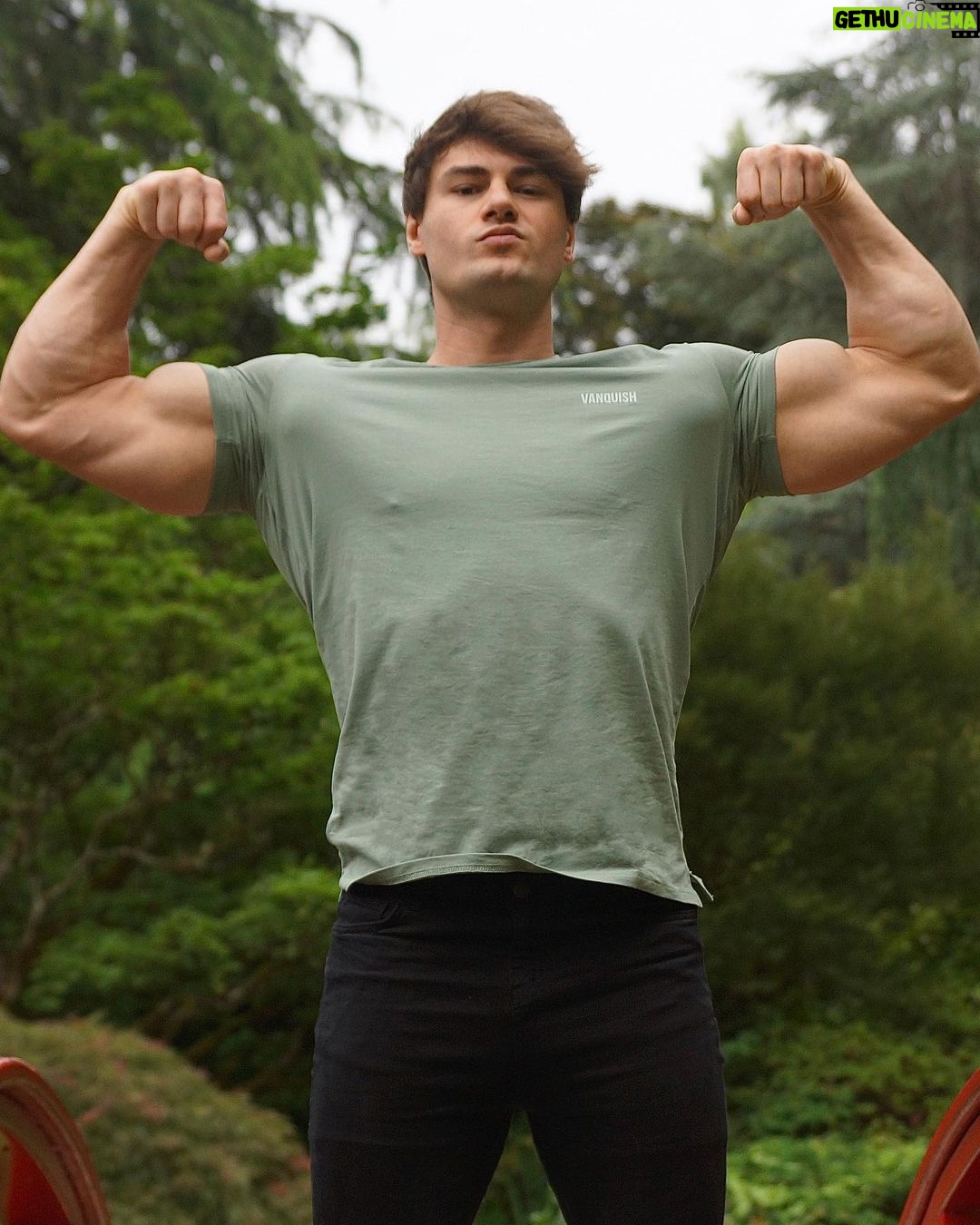 Jeff Seid Instagram - Life is better when you’re big 🙂 @vqfit Seattle, Washington