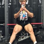 Jeff Seid Instagram - Legs are growing 😏 Hard work pays off! @vqfit