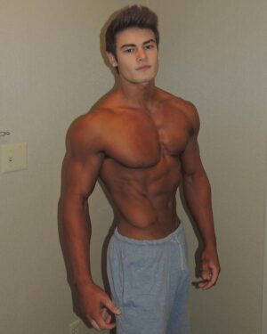 Jeff Seid Instagram - The youngest IFBB pro. This was the morning before stepping on stage at nationals and winning my class plus the overall, securing the record.
