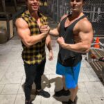 Jeff Seid Instagram - met this natty lil kent at golds last night 😆 Gold's Gym Venice Beach California