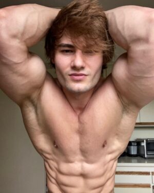 Jeff Seid Instagram - Current physique fasted in morning one month into the shred. I bulked from November to January so didn’t put on much fat. Personally I like to do 2-3 month bulks cause usually after 3 months I start to add fat easily. ATM I am not counting calories just guesstimating with how I feel and weighing myself naked every morning prior to eating. Weighing yourself helps keep the weight loss steady. If you lose multiple pounds in a day accidentally you can catch it immediately and make necessary adjustments. I’m doing cardio about 5x a week plus walk my dog twice a day. I am shredding on high carbs and seeing great fat loss so far.