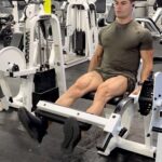 Jeff Seid Instagram – Leg day 😤
(Full Workout Below)

Quad Extension: 5 x 50, 25, 15, 10, 8
Leg Press: 5 x 8-10
Hack Squats: 4 x 10-12
Superset: Adductions & Abductions Machine: 3 x 15
Barbell Lunges: 3 x 10
Lying Hamstring Curls: 4 x 8
Standing Hamstring Curls: 4 x 10
Stiff Legged Deadlifts: 3 x 6-8
Seated Calf Raises: 4 x 8-10
Donkey Calf Raises: 4 x 8-10

My focus was to do a static hold at each contraction with a slow negative. Tbh I’m going a little too fast in this video of me doing the quad extensions, granted it was a huuge pump. Focus on that mind muscle connection and try to finish at failure. @vqfit