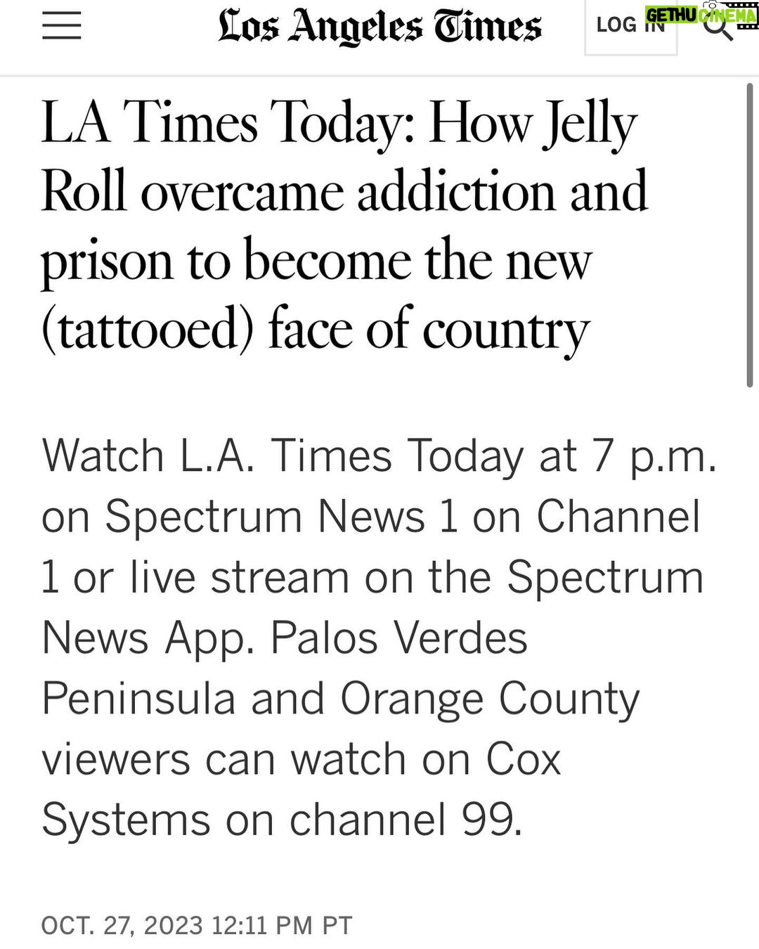 Jelly Roll Instagram Making headlines out here again never would’ve