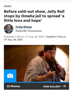 Jelly Roll Instagram - Making headlines out here y’all 😂 the good the bad and the ugly 😂