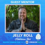 Jelly Roll Instagram - Back on IDOL & ready to INSPIRE! 🙌 Breakout star @jellyroll615 is here to hype up our hopefuls & deliver all the vibes at @disneyaulani! 🌊 Photo Credit: Andy Pollitt